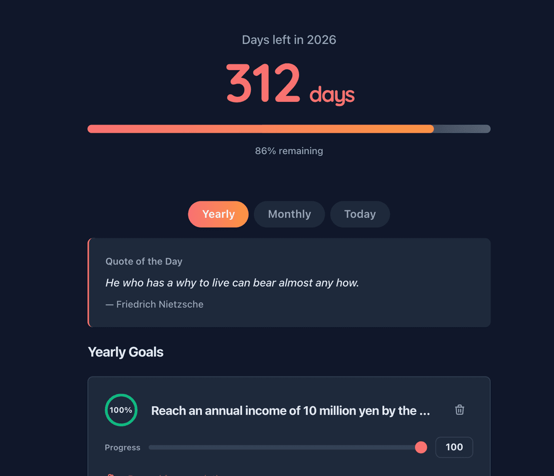 Focus365 app screenshot